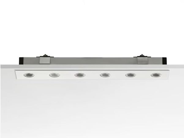 LED CURTAIN - Aluminium linear lighting profile for downlights by Flos