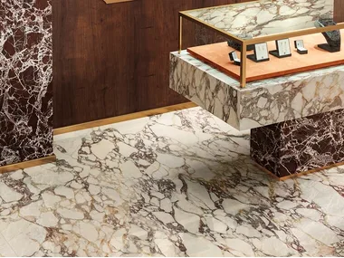 BRECCIA MEDICEA - Porcelain stoneware wall/floor tiles with marble effect by FMG