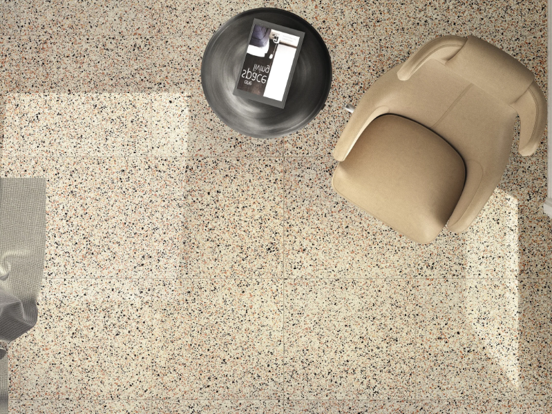 RIALTO IVORY - Porcelain stoneware wall/floor tiles with granite effect by FMG