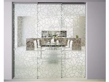 TUTTOVETRO LIGHT PETRA - Glass door by FOA
