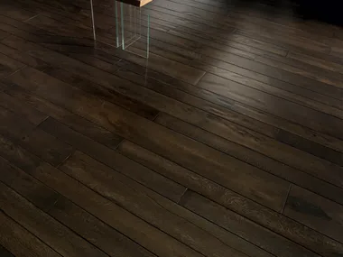 WOOD PLANKS FLOOR ANTIQUE CA' GRIMANI - Oak flooring by FOGLIE D'ORO