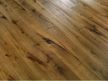 WOOD PLANKS FLOOR ANTIQUE CA' MURA - Oak flooring by FOGLIE D'ORO