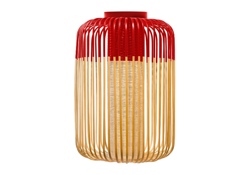 BAMBOO LIGHT - Bamboo ceiling lamp by Forestier