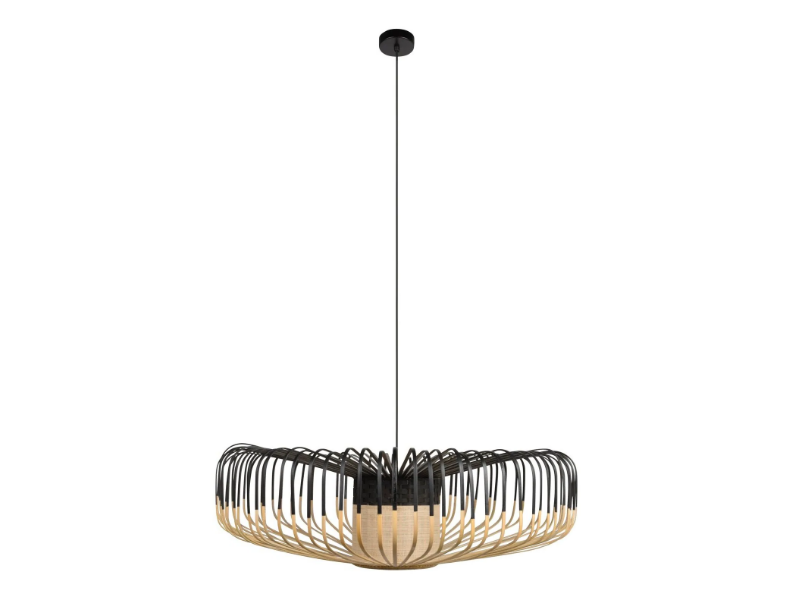 BAMBOO UP - Bamboo pendant lamp by Forestier