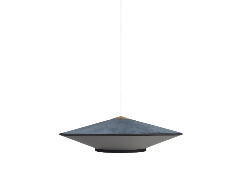 CYMBAL - Velvet pendant lamp by Forestier