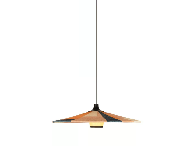 PARROT - LED abacá pendant lamp by Forestier