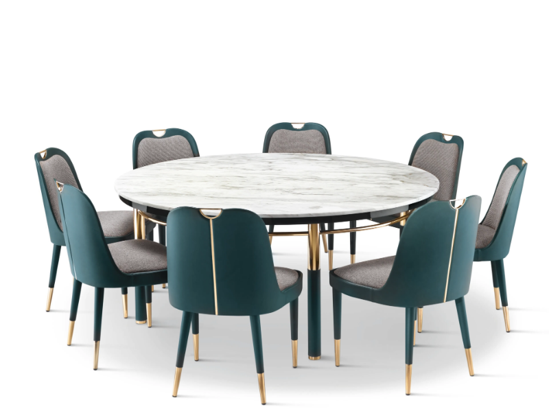 TABLÒ - Round marble table by Former In Italia