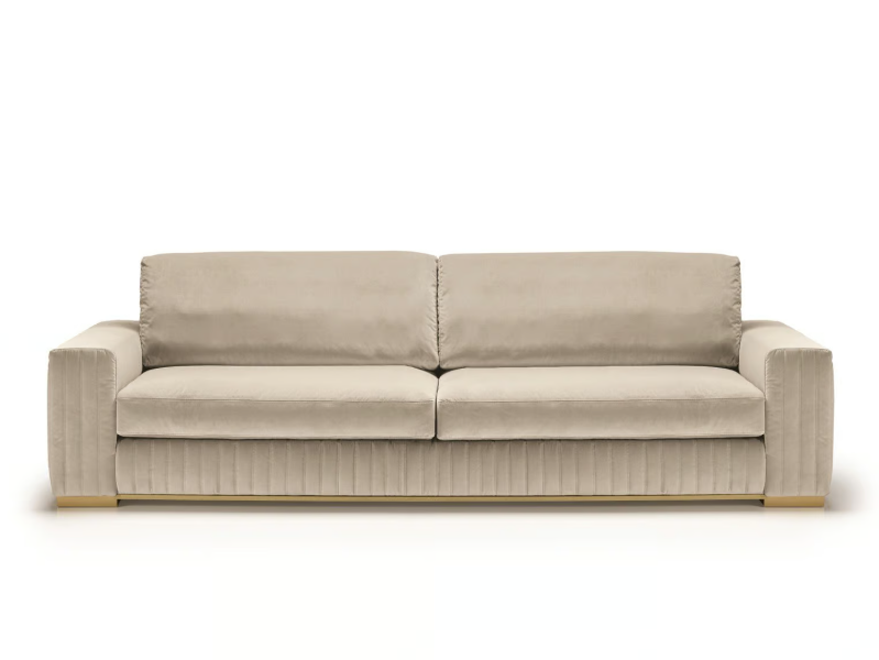 TIVOLI - 3 seater velvet sofa by Former In Italia