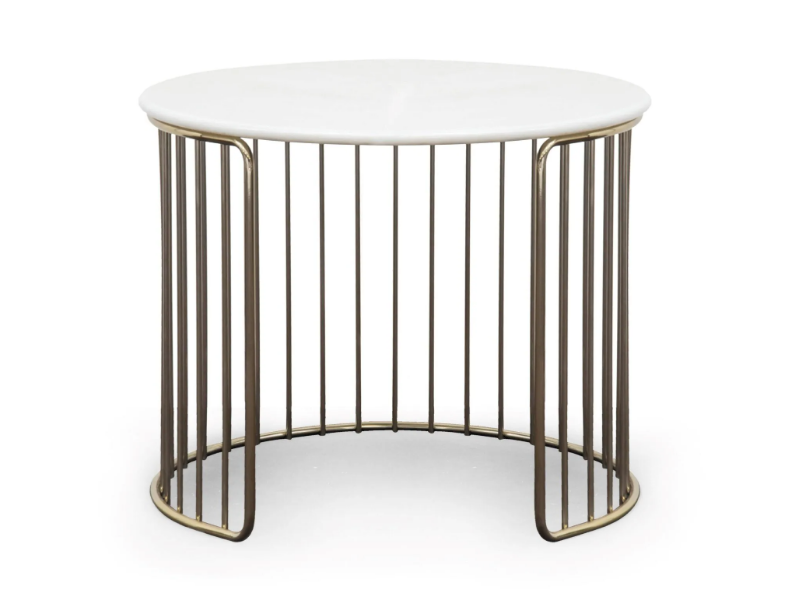 CHARLESTON - Round marble coffee table by formitalia luxury group