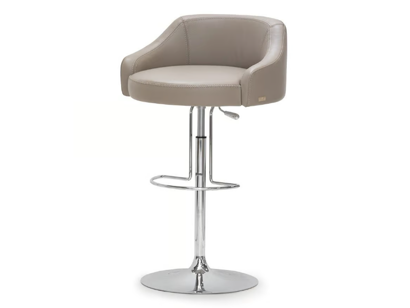 LONDON - Upholstered stool height-adjustable by formitalia luxury group