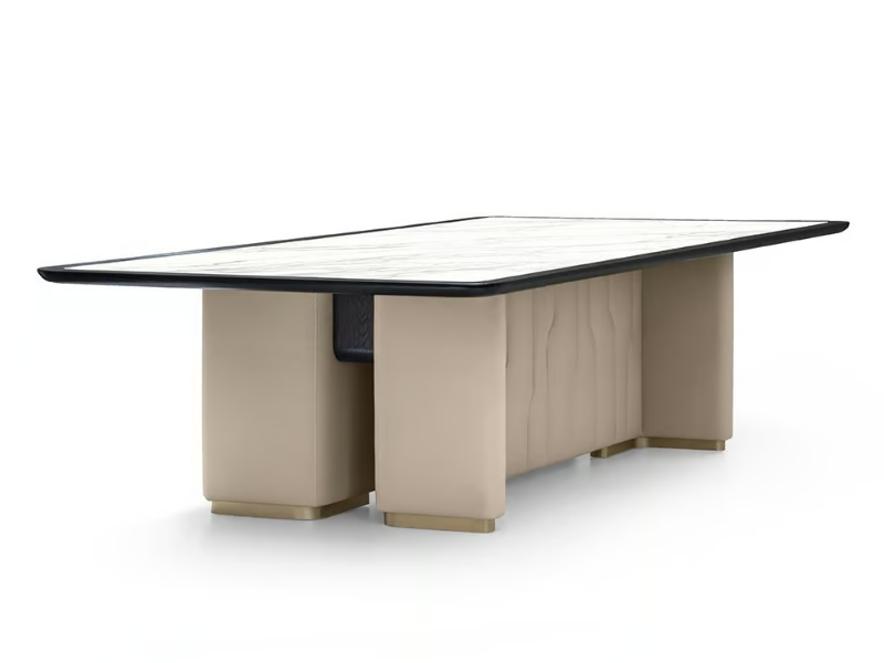 PANAMERA - Carrara marble meeting table by formitalia luxury group
