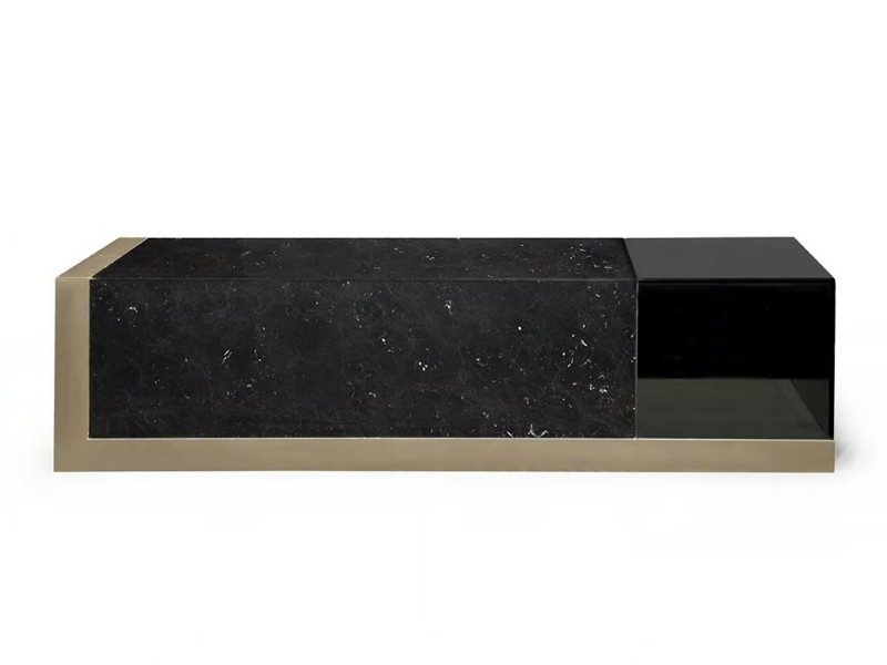V226 - Rectangular marble coffee table by formitalia luxury group