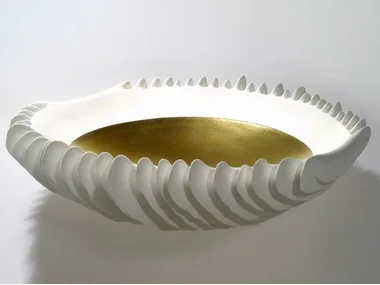 ATOLLO - Porcelain centerpiece by Fos Ceramiche
