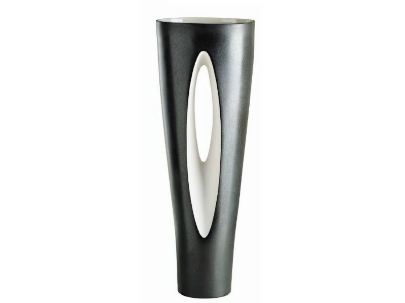 ELLIPSIS - Porcelain vase by Fos Ceramiche