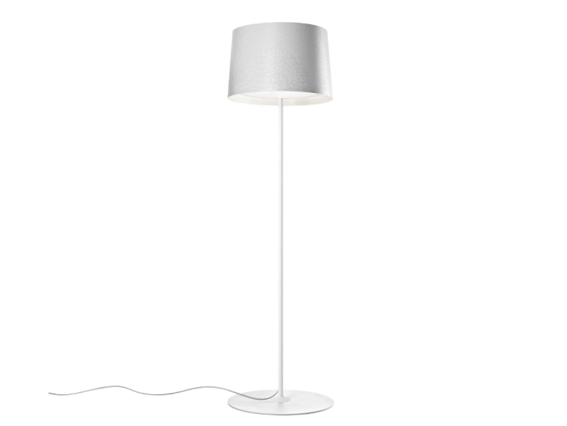 TWIGGY - Composite material floor lamp with metal base by Foscarini