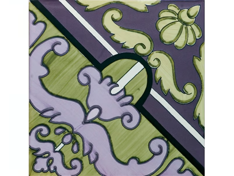 FIORI SCURI PASTENA - Ceramic wall tiles / flooring by FRANCESCO DE MAIO