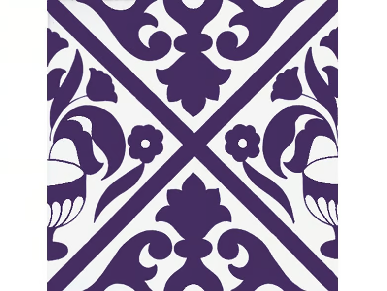 FIORI SCURI POGEROLA - Ceramic wall tiles / flooring by FRANCESCO DE MAIO