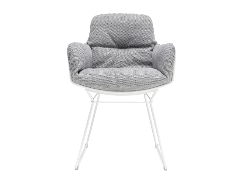 LEYASOL OUTDOOR ARMCHAIR HIGH - Garden Sunbrella® easy chair with armrests by Freifrau