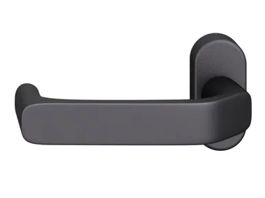 FSB 06 1290 - Aluminium door handle on rose by FSB