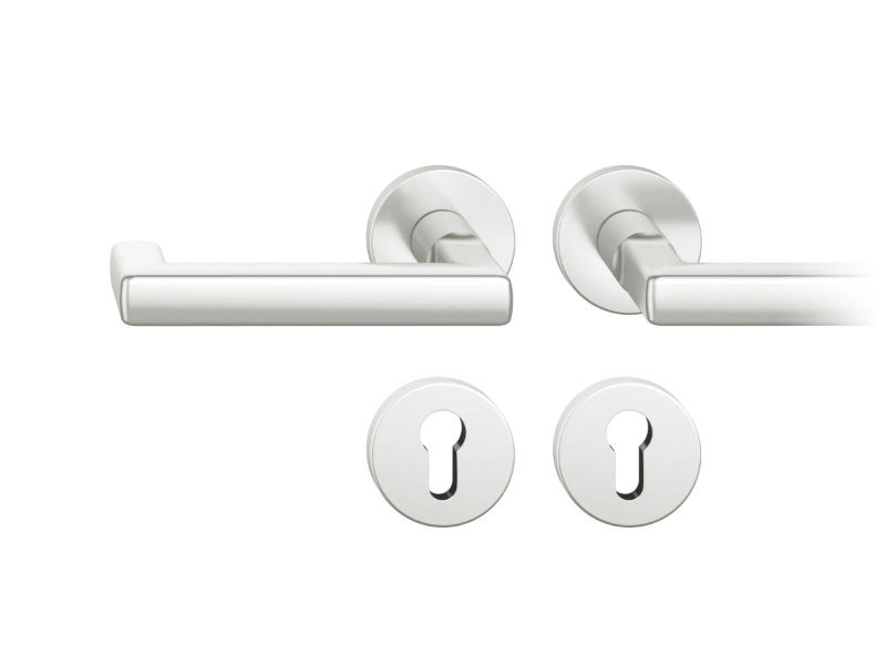 FSB 12 1232 - Aluminium door handle with lock by FSB