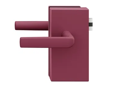 FSB 13 4220 - Powder coated aluminium glass door handle by FSB