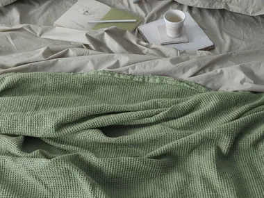 MEMORIA - Cotton bedspread by Gabel