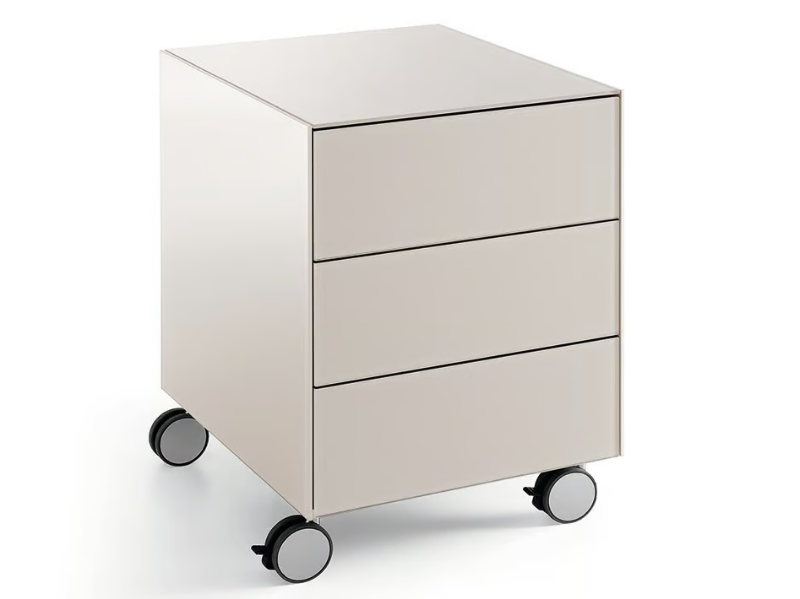 AIR DRAWER 3 - Office drawer unit with castors by Gallotti&Radice