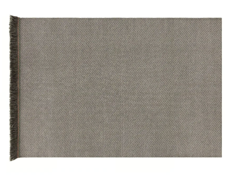 GARDEN LAYERS DIAGONAL. ALOE - Solid-color rectangular polypropylene outdoor rugs by GAN
