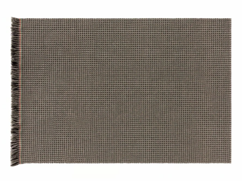 GARDEN LAYERS GOFRE. GREEN - Patterned rectangular polypropylene outdoor rugs by GAN