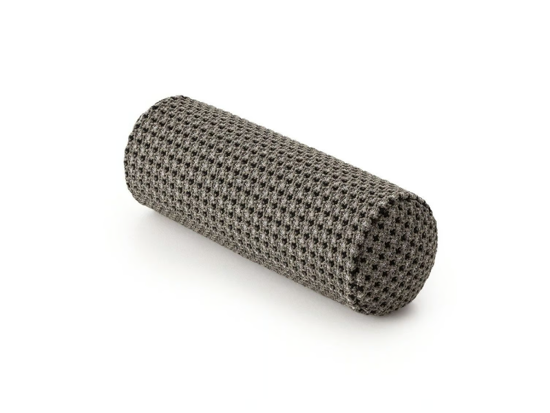 GARDEN LAYERS GREEN - Motif roll outdoor polypropylene cushion by GAN