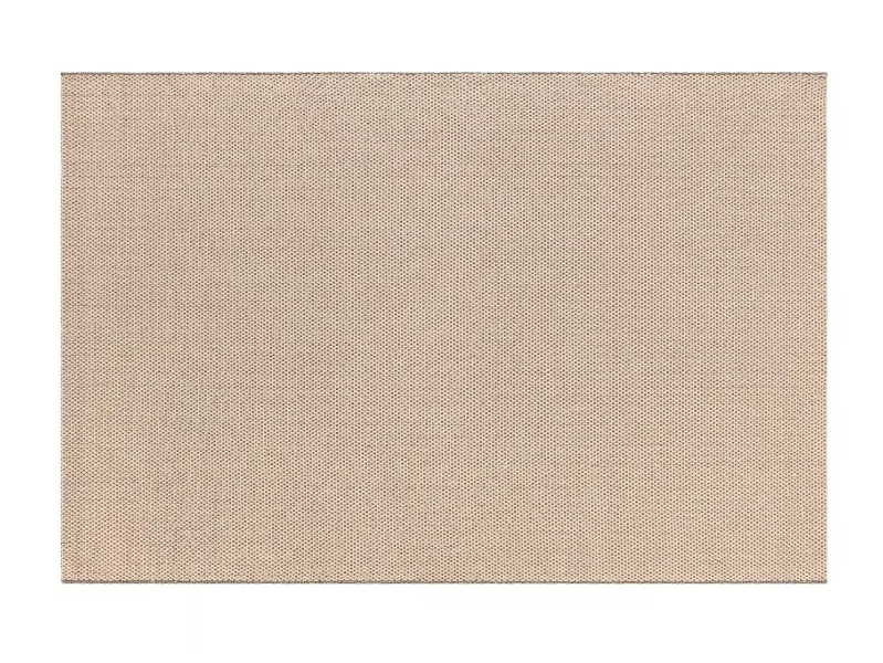 SALINE WHITE - Rectangular handmade recycled PET outdoor rugs by GAN