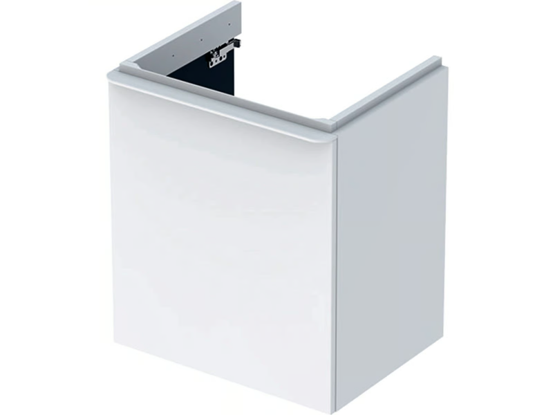 SMYLE SQUARE - Wall-mounted vanity unit with doors by Geberit