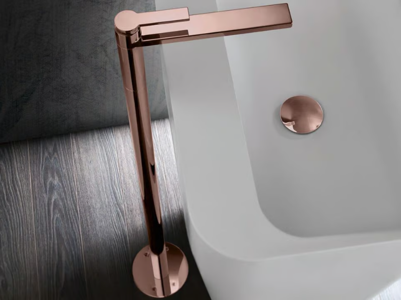 MACÒ - Floor standing washbasin mixer by GEDA