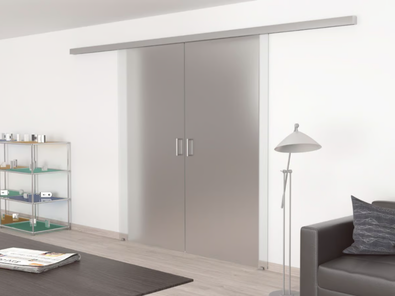 CHEO - Anodized aluminium sliding door track by GH ITALY
