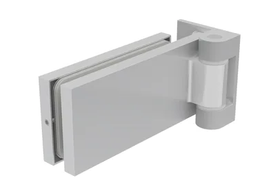 GH460 - Anodized aluminium glass door hinge by GH ITALY