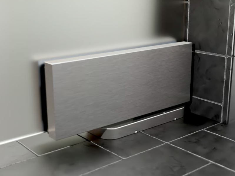 HP02 - Stainless steel glass door hinge by GH ITALY