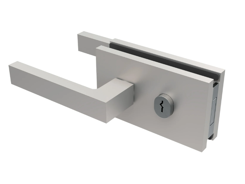 MGL02 - Aluminium glass door lock by GH ITALY