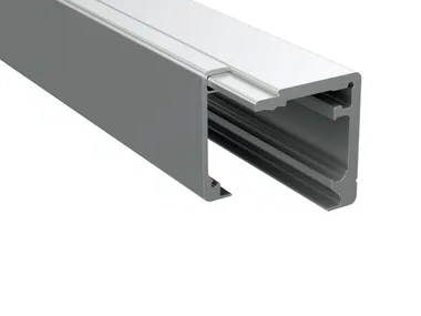 NICE - Anodized aluminium sliding door track by GH ITALY