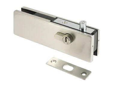 PF03P - Stainless steel glass door lock by GH ITALY