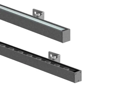 TRATTO WALL - Ceiling mounted aluminium Outdoor linear profile for LED modules by Ghidini Lighting