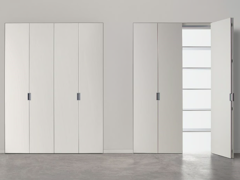 GUARDAROBA 25 - Folding cabinet door for walk-in wardrobes by Ghizzi & Benatti