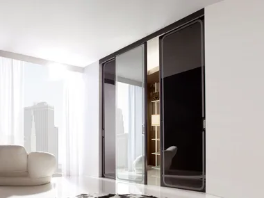 REFLEX - Glass door by Ghizzi & Benatti