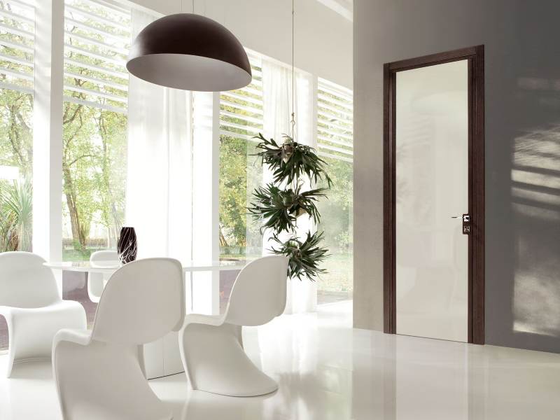REFLEX - Hinged glass door by Ghizzi & Benatti