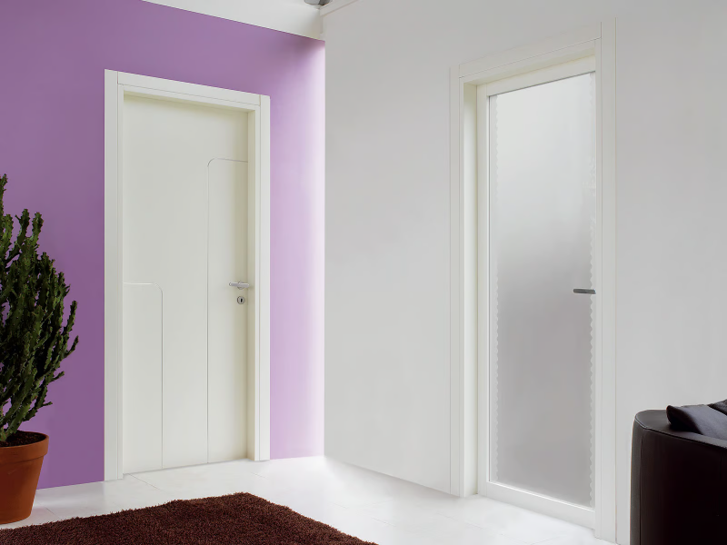 SPRING - Hinged wooden door by Ghizzi & Benatti