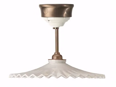 FUSION - VENTAGLIO - Porcelain pendant lamp by GI Gambarelli