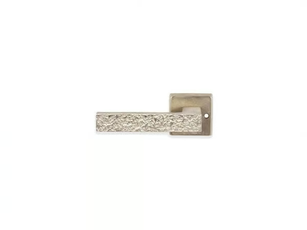 COSMO - Bronze door handle on rose by GIARA ART DESIGN-BRONZE