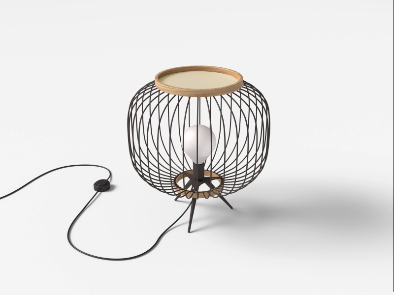 CHAPLIN 195/64 - 65 - Floor lamp by Gibas