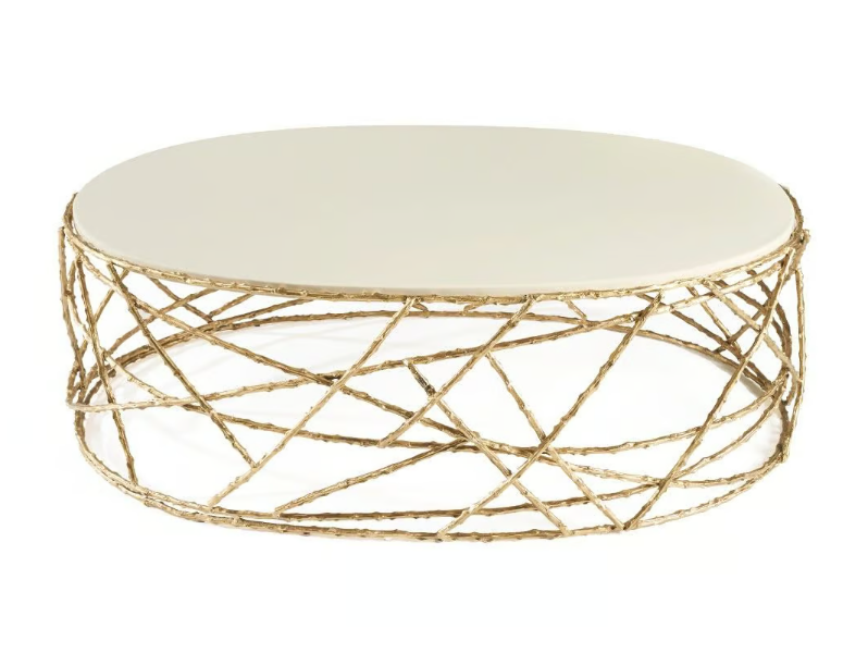 ROSEBUSH - Oval coffee table for living room by Ginger & Jagger