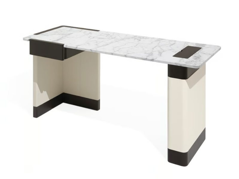 EDWARD - Marble writing desk / dressing table by Giorgetti