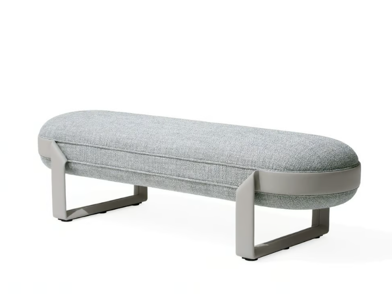 SHIRLEY - Fabric bench by Giorgetti